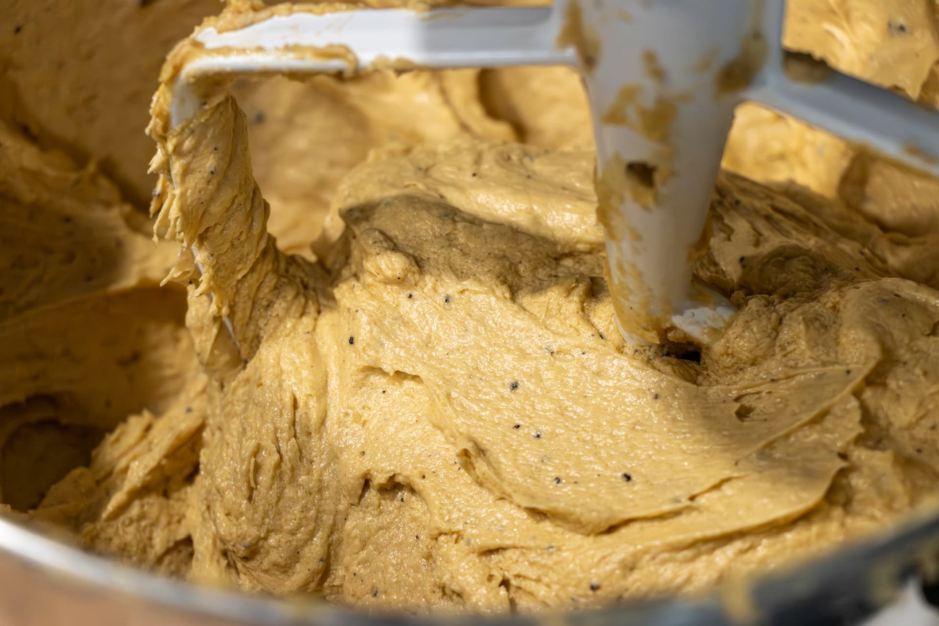 Add the Eggs and Vanilla