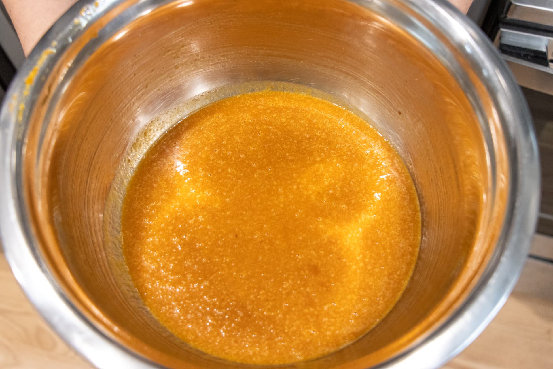 Add the Eggs and Oil